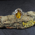 Pierścionek srebrny z cytrynem - EPIR Art Jewellery&Gemstone