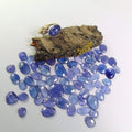 Pierścionek srebrny z fasetowanym tanzanitem - EPIR Art Jewellery&Gemstone