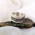 Pierścionek srebrny z fasetowanym tanzanitem - EPIR Art Jewellery&Gemstone