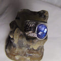 Pierścionek srebrny z fasetowanym tanzanitem - EPIR Art Jewellery&Gemstone
