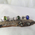 Pierścionek srebrny z fasetowanym tanzanitem - EPIR Art Jewellery&Gemstone
