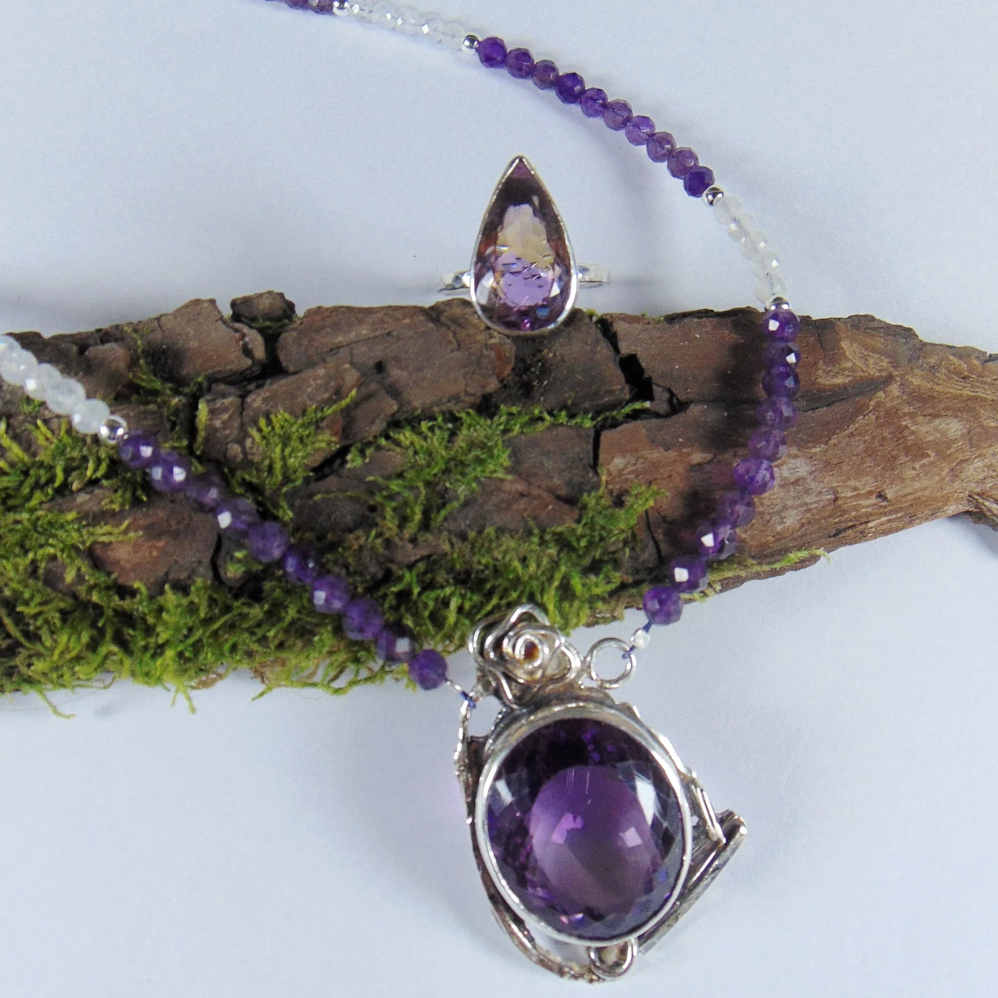 Pierścionek z ametrynem - EPIR Art Jewellery&Gemstone