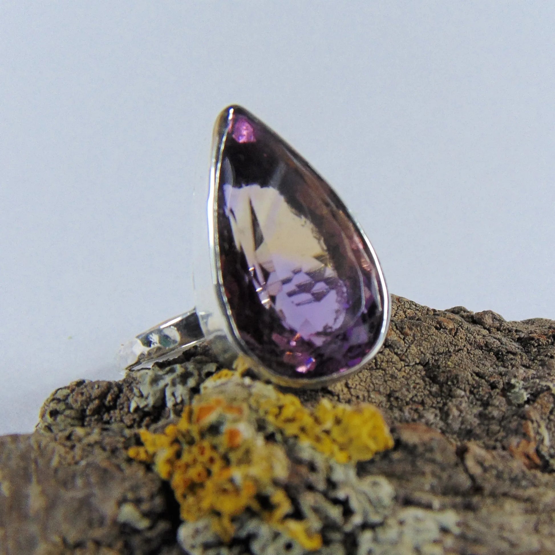 Pierścionek z ametrynem - EPIR Art Jewellery&Gemstone