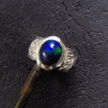 Pierścionek z czarnym opalem - EPIR Art Jewellery&Gemstone