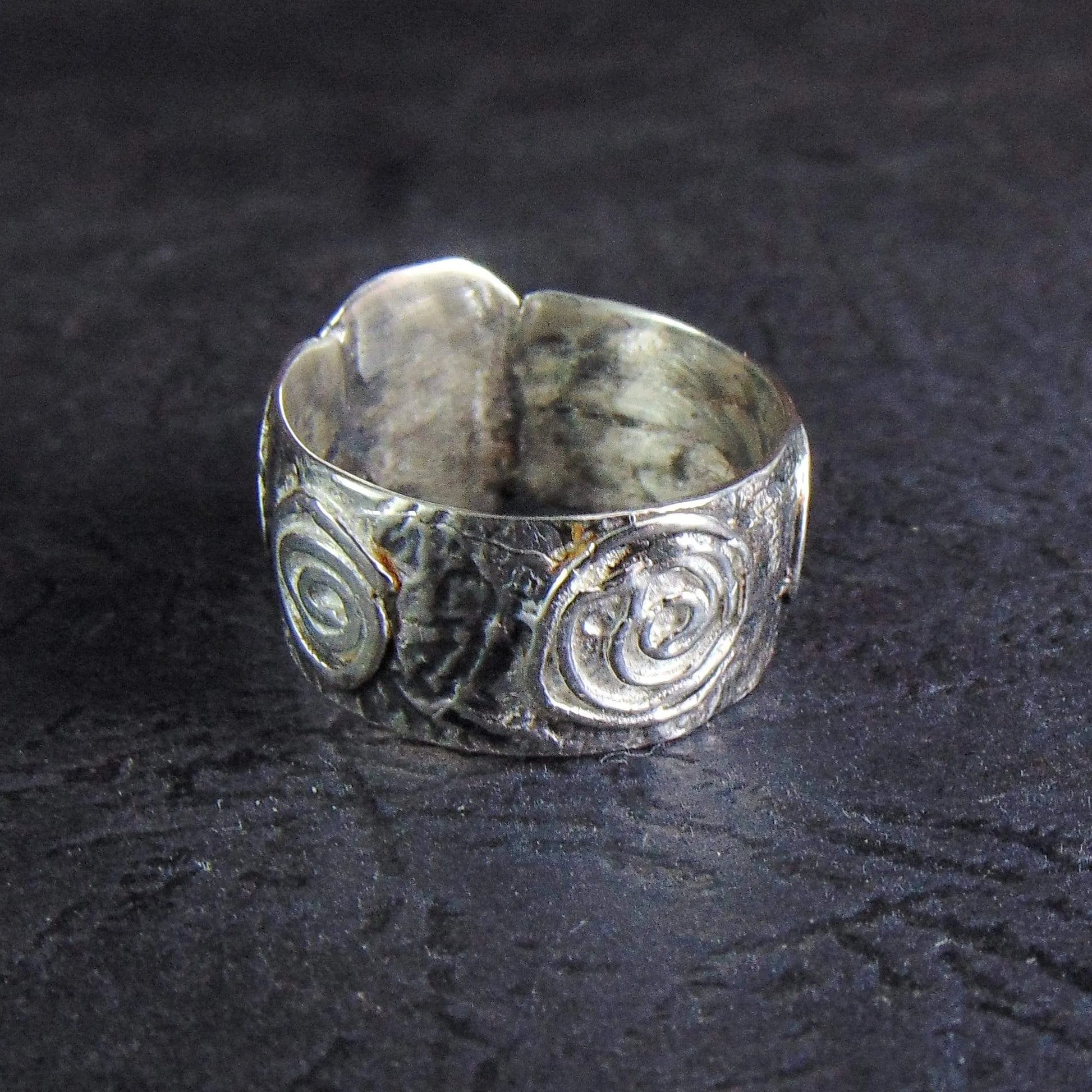 Pierścionek z czarnym opalem - EPIR Art Jewellery&Gemstone