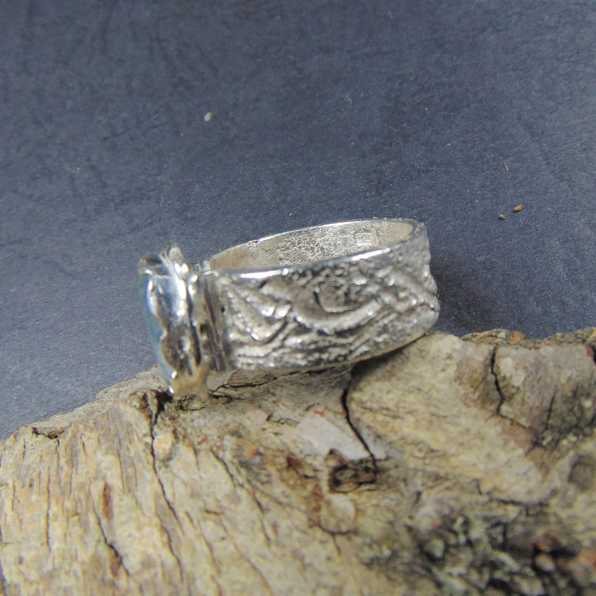 Pierścionek z fasetowanym akwamarynem - EPIR Art Jewellery&Gemstone