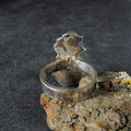 Pierścionek z perłą i opalem - EPIR Art Jewellery&Gemstone