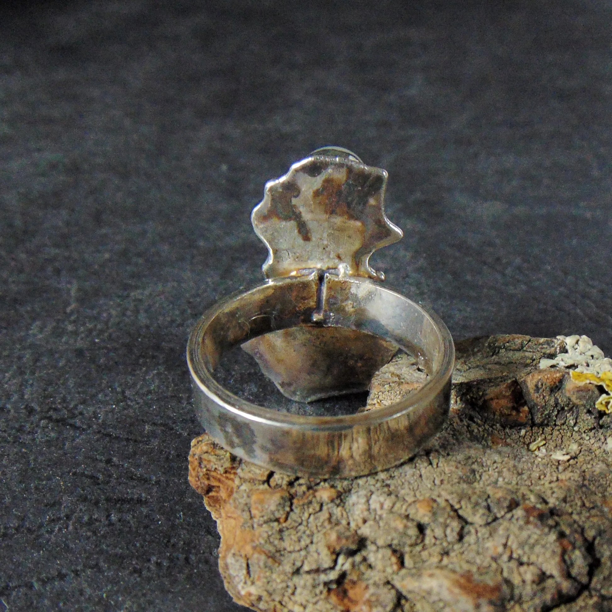 Pierścionek z perłą i opalem - EPIR Art Jewellery&Gemstone