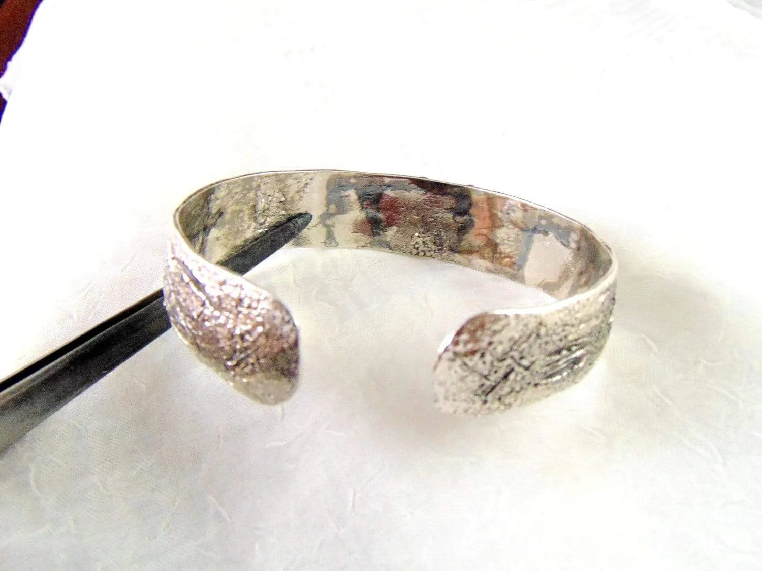 Srebrna bransoletka z tanzanitem - EPIR Art Jewellery&Gemstone