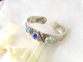 Srebrna bransoletka z tanzanitem - EPIR Art Jewellery&Gemstone