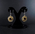 Srebrne kolczyki z granatami - EPIR Art Jewellery&Gemstone
