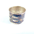 Szeroka obrączka opalem etiopskim - EPIR Art Jewellery&Gemstone