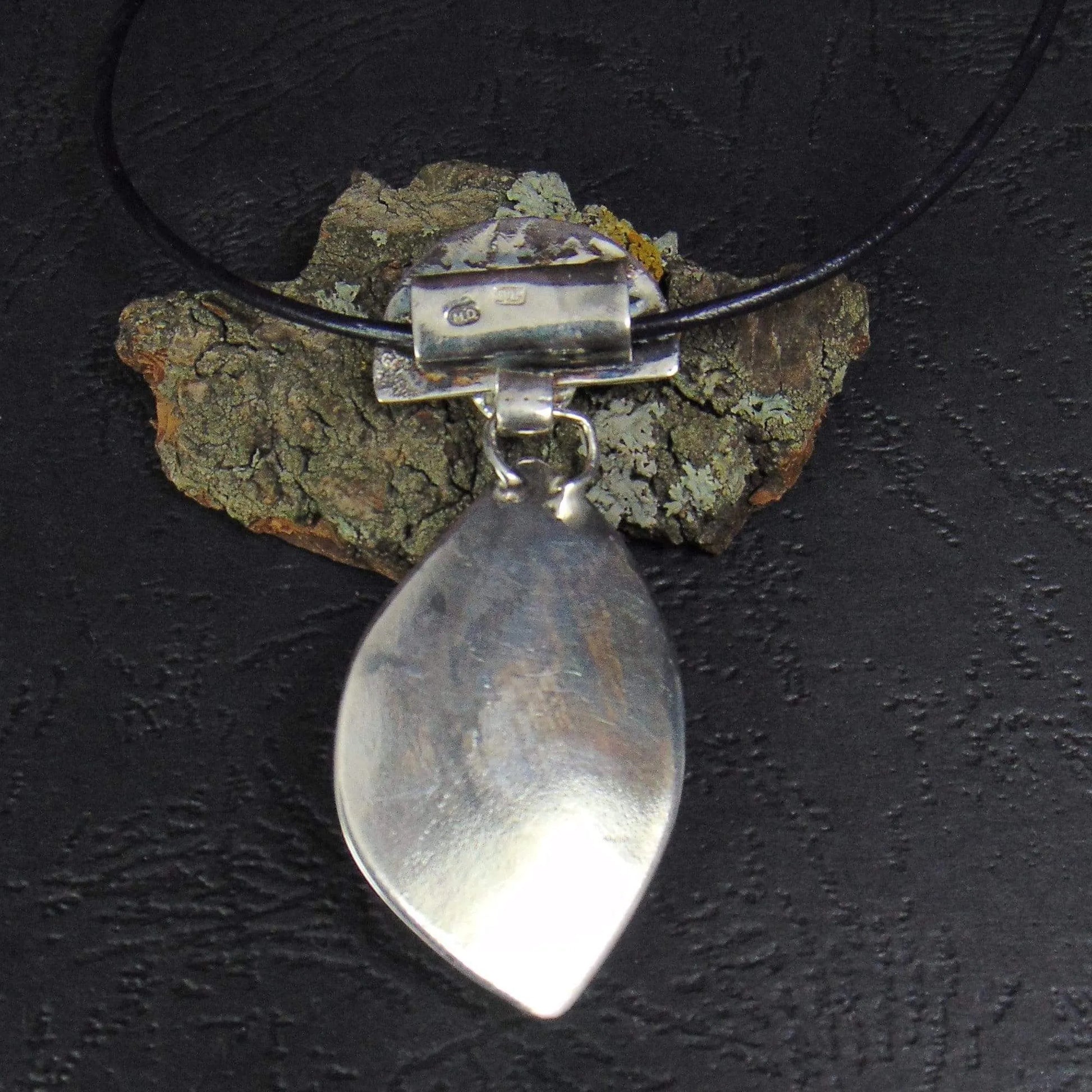 Wisior aztecki Słońce z Chryzokolą i Kyanitem - EPIR Art Jewellery&Gemstone