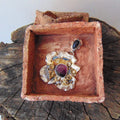 Wisior Kwiat z Turmalinem Arbuzowym - EPIR Art Jewellery&Gemstone