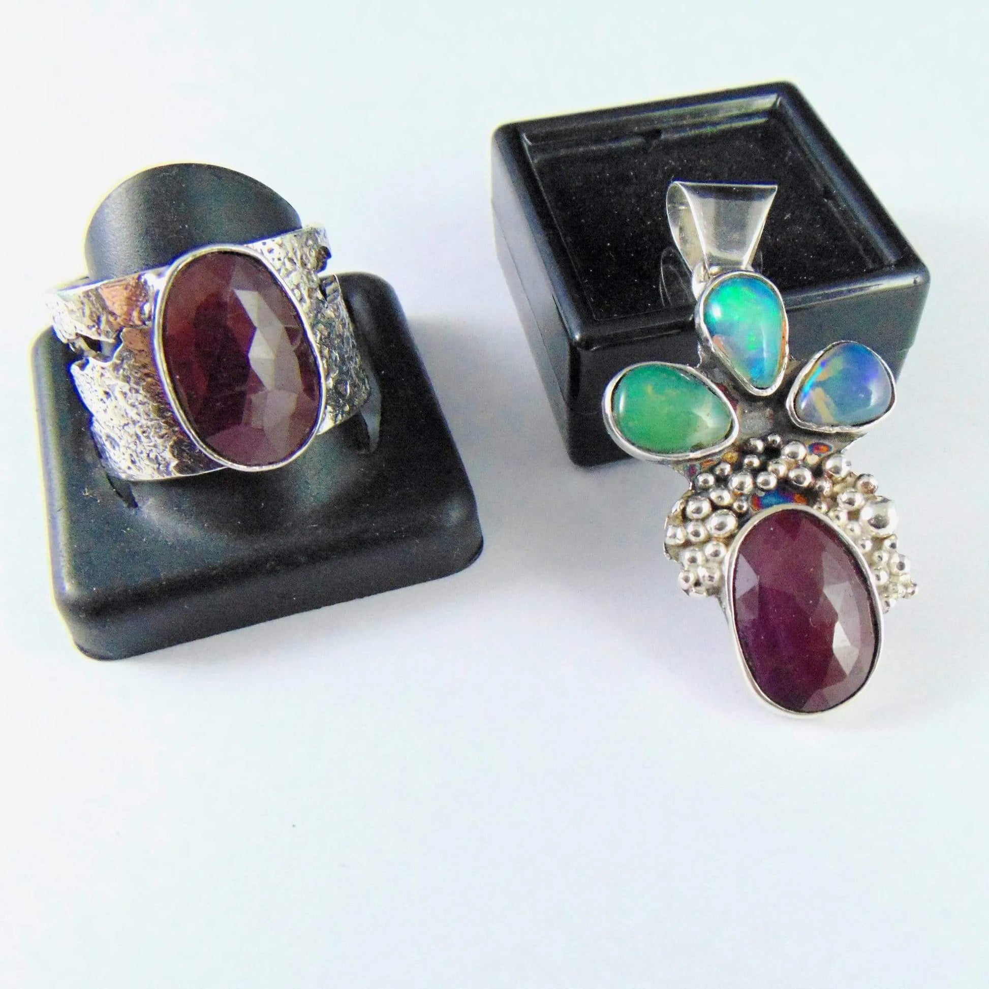 Wisior Rubinowy Ogród - EPIR Art Jewellery&Gemstone