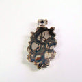 Wisior z granatem- Kwiaty Jesieni - EPIR Art Jewellery&Gemstone