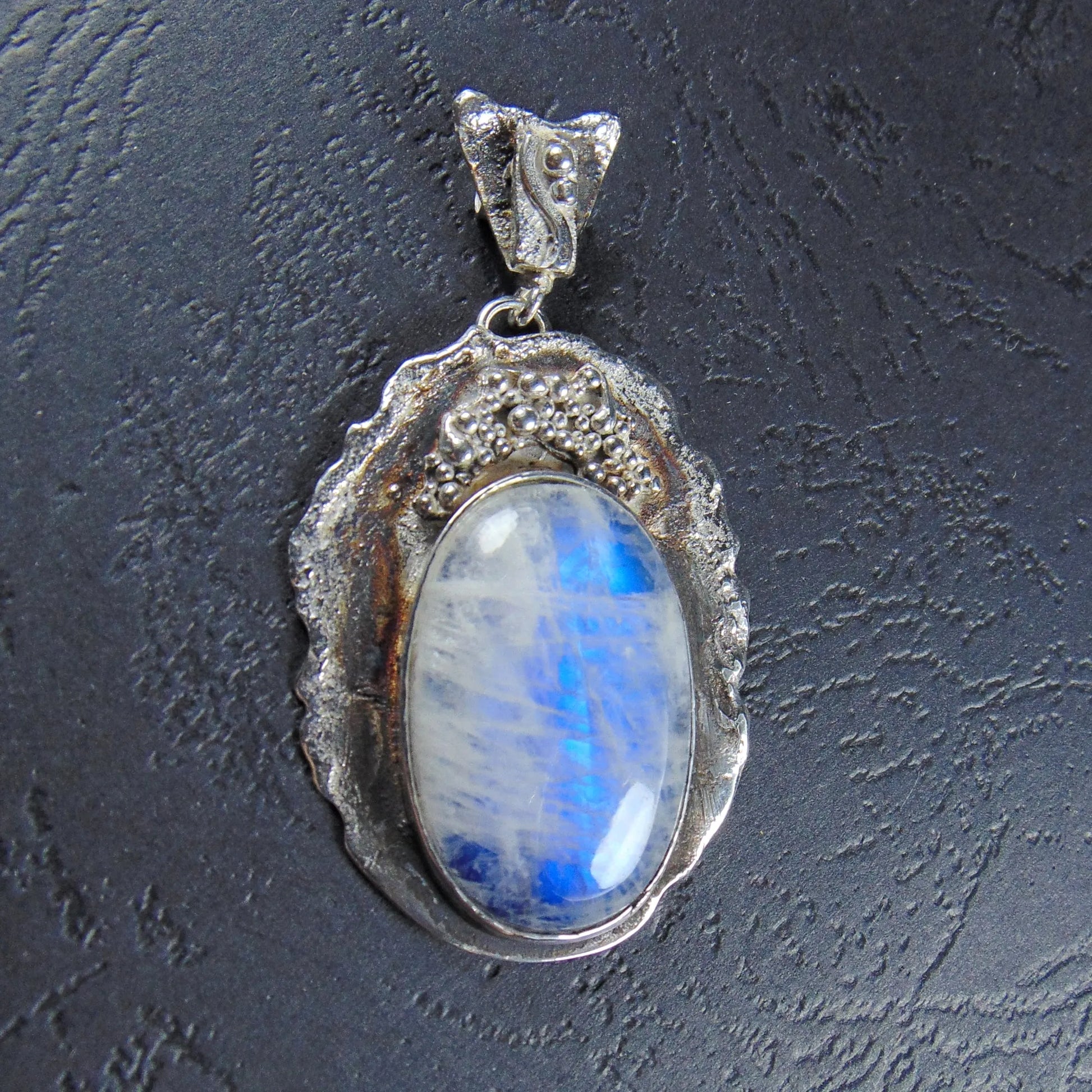 Wisior z kamieniem księżycowym - EPIR Art Jewellery&Gemstone