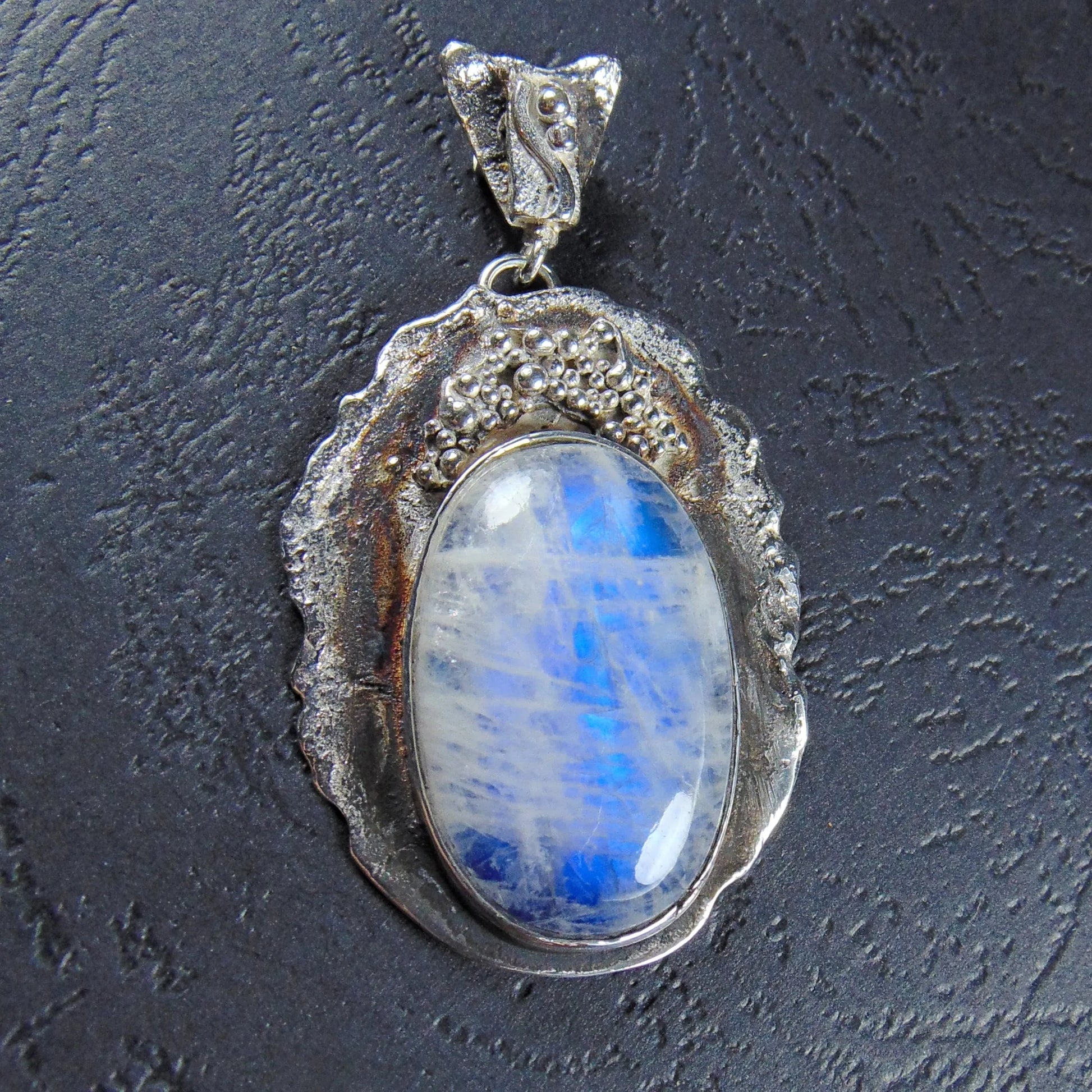 Wisior z kamieniem księżycowym - EPIR Art Jewellery&Gemstone