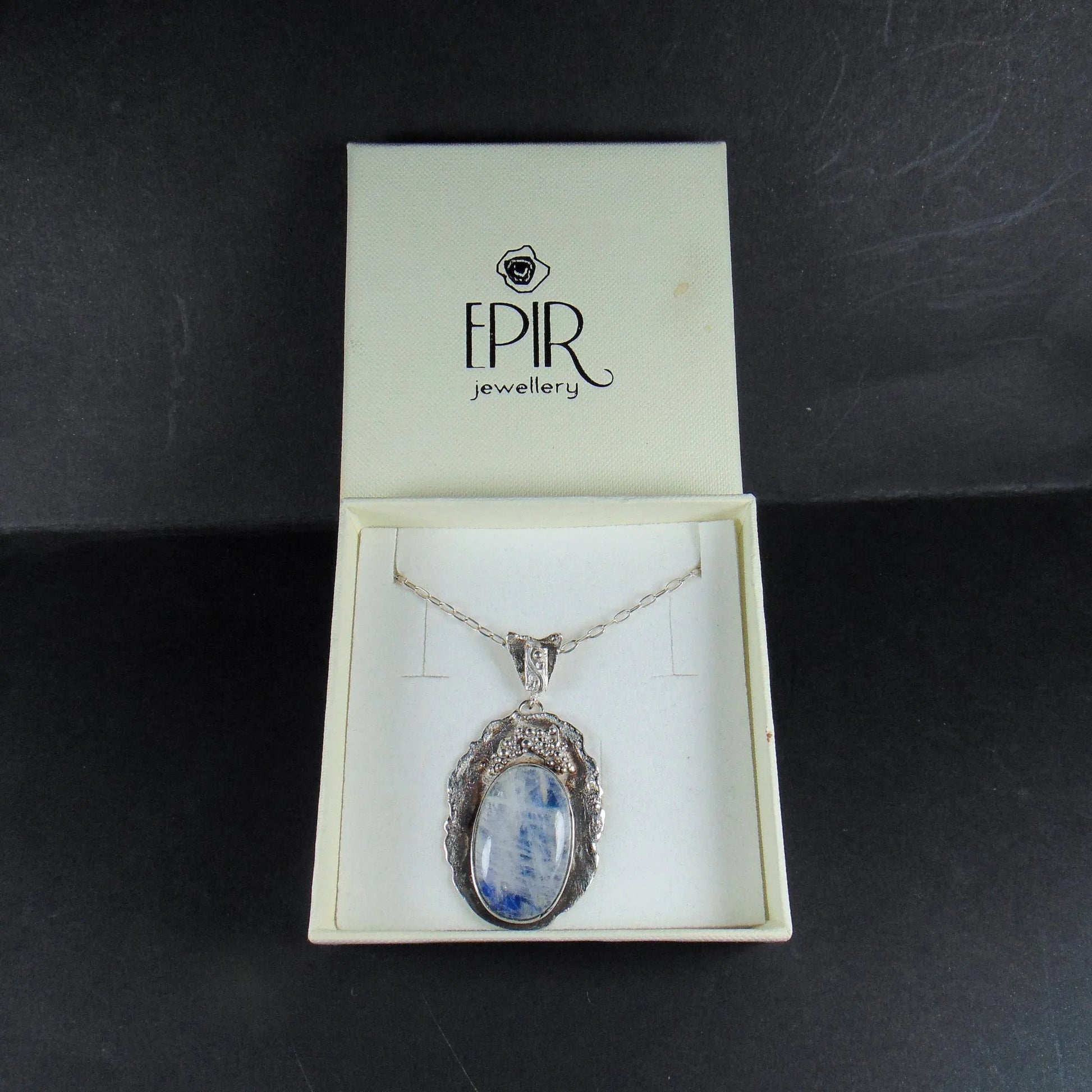 Wisior z kamieniem księżycowym - EPIR Art Jewellery&Gemstone